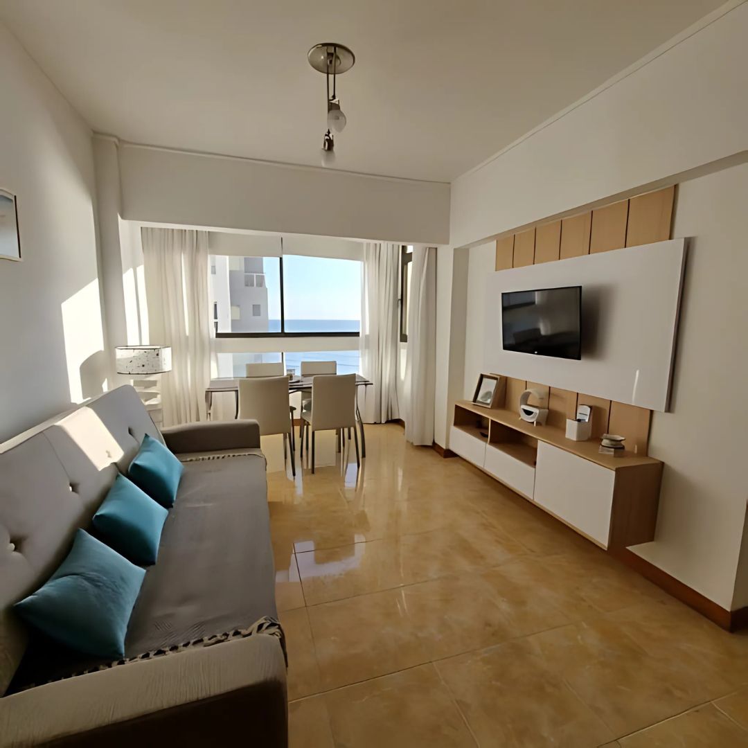 Living del departamento de 1 ambiente