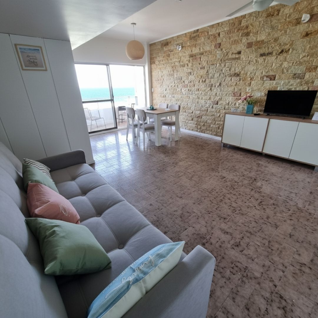 Living del departamento de 2 ambientes