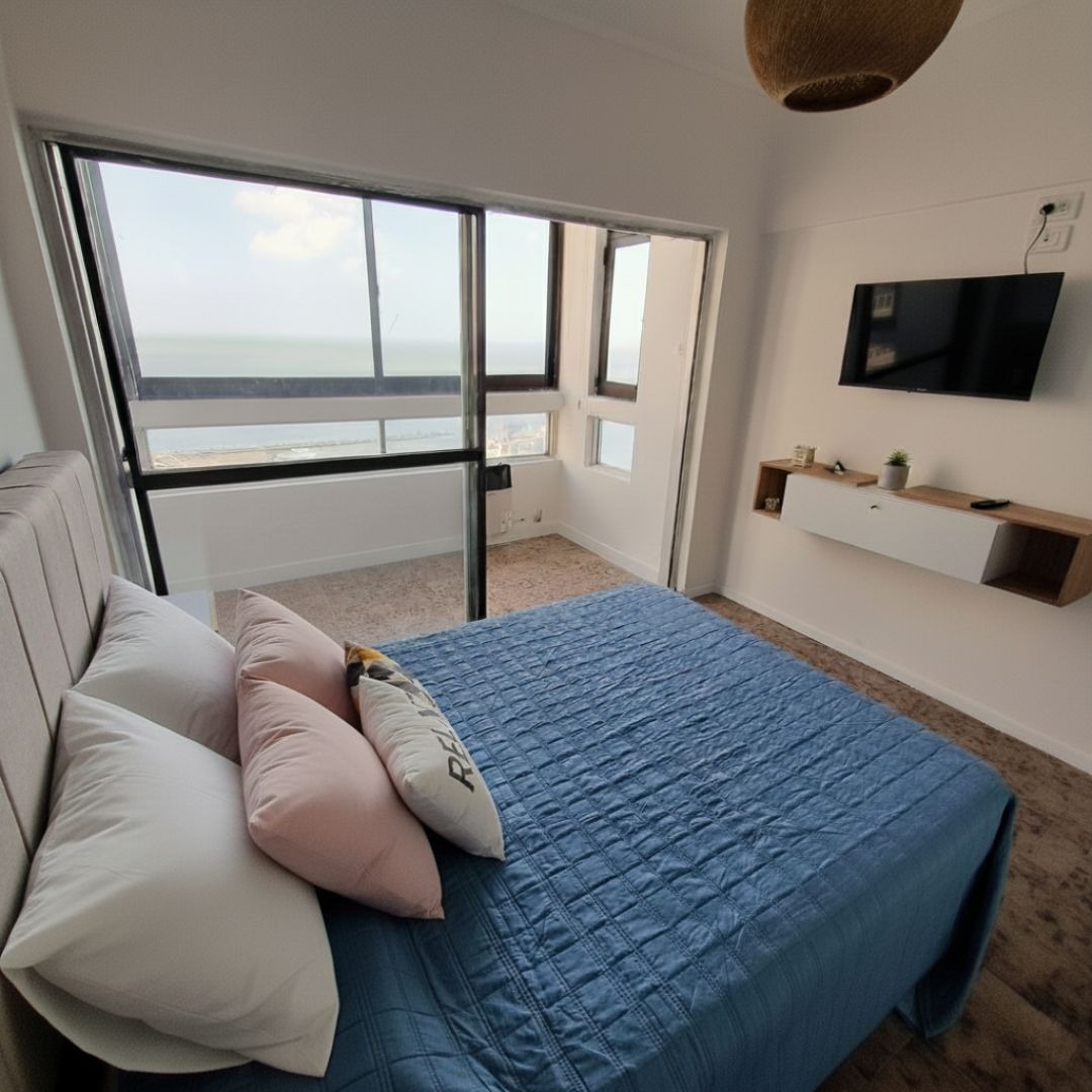 Dormitorio del departamento de 2 ambientes